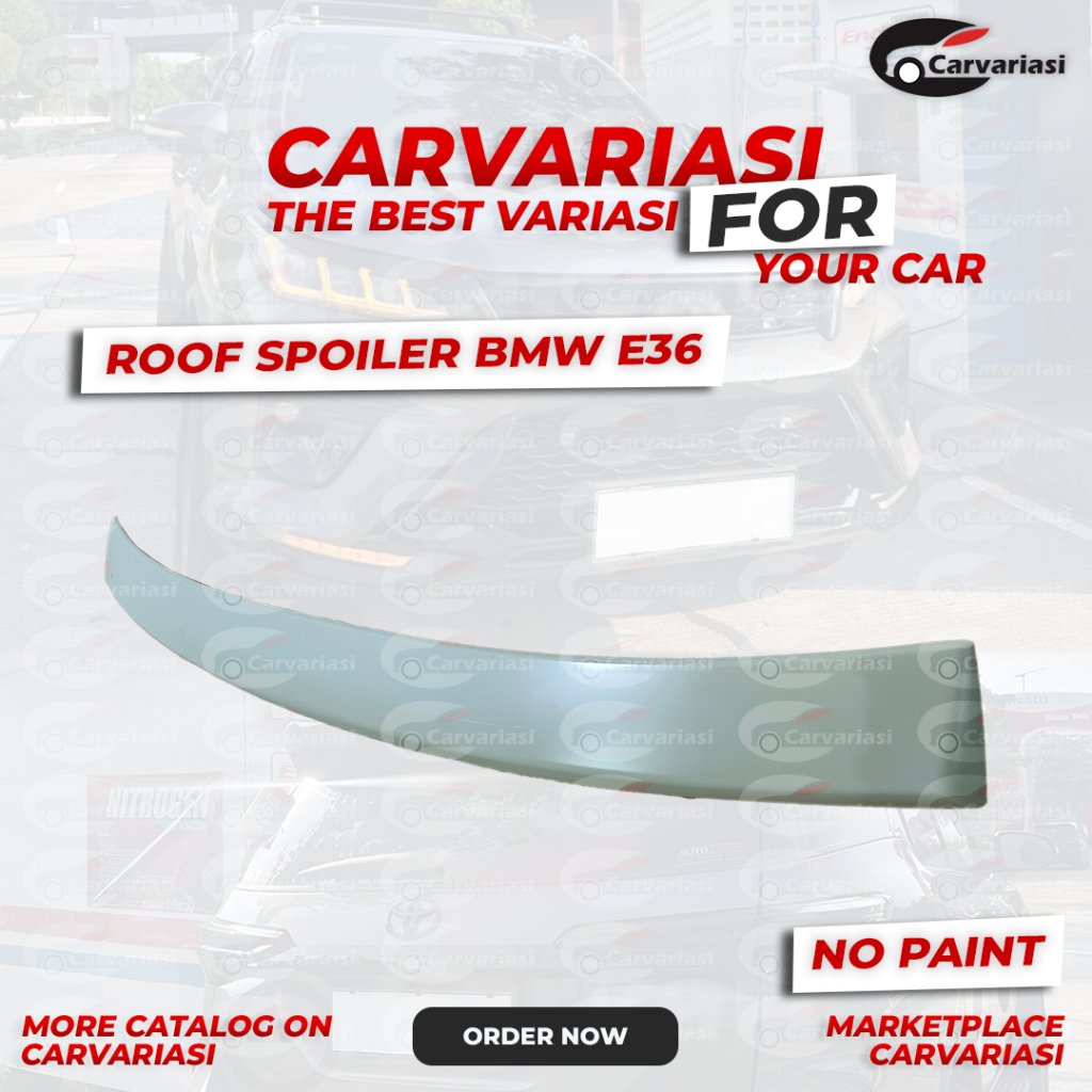 ROOF SPOILER BMW E36 ROOF SPOILER E36 IMPORT ABS PP