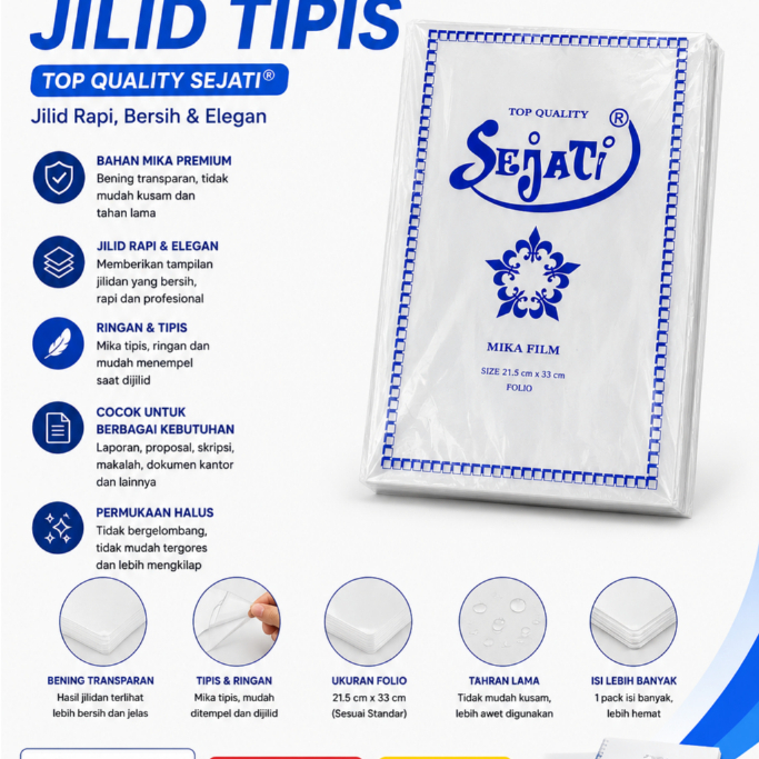 Plastik Mika Jilid Makalah. Sejati.