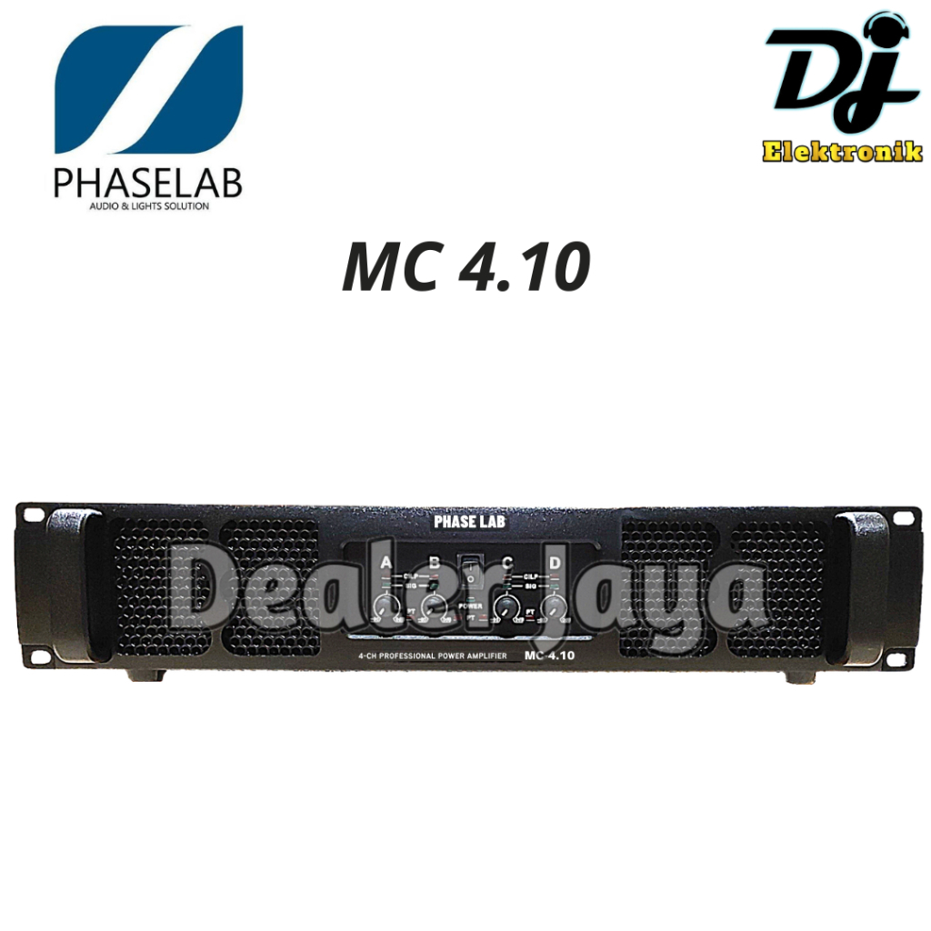 Power Ampli Phase Lab / Phaselab MC 4.10 / MC4.10 - 4 channel