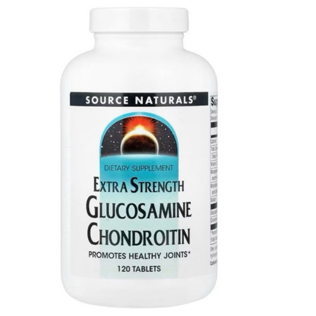 Source Naturals  Glucosamine Chondroitin, 120 Tablets