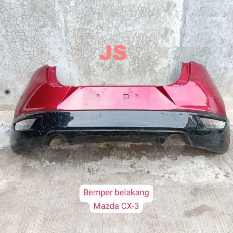 Bemper Bumper Belakang Mazda CX3 CX-3 CX 3 Copotan Original Mines Baret