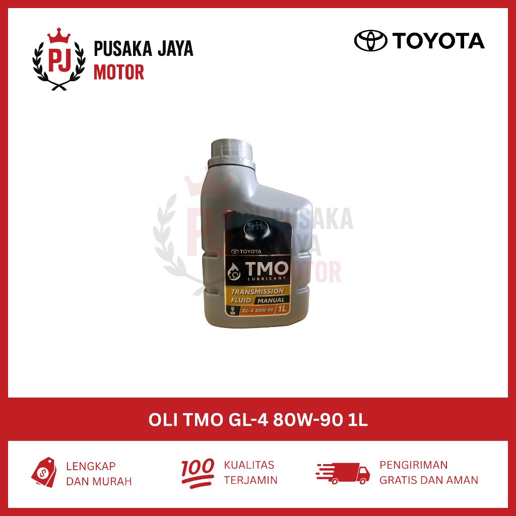 Oli Toyota TMO GL-4 80W-90 1L | Oli Gardan Transmisi Manual Gear | Original Toyota