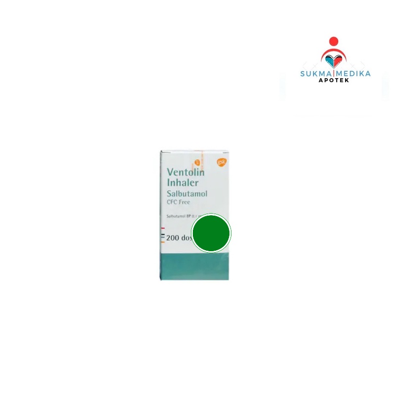 VENTOLIN INHALER 200 DOSES PER BOX