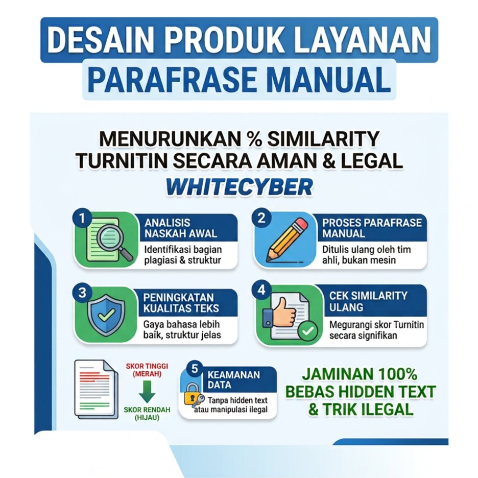 Menurunkan Plagiat Turnitin 100% Aman Dan Efektif