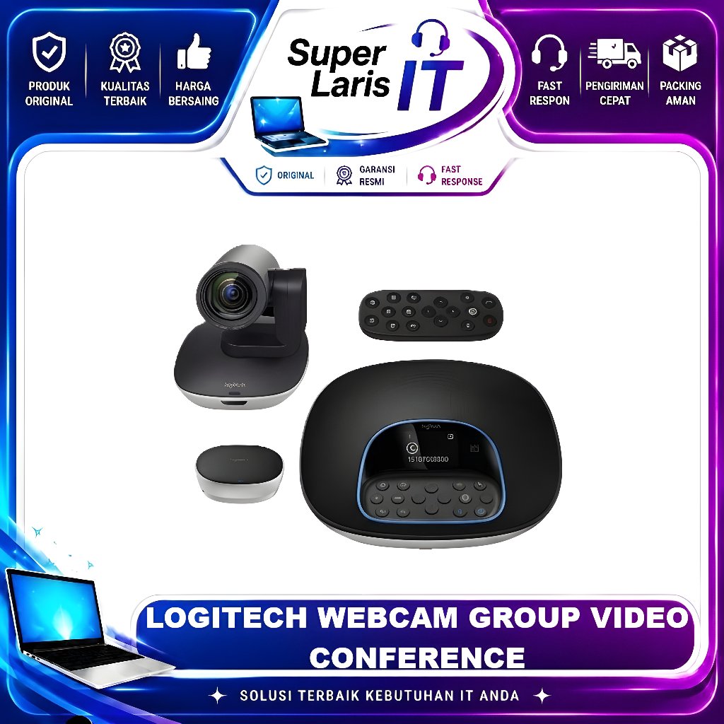 Webcam Logitech Group Video Conference