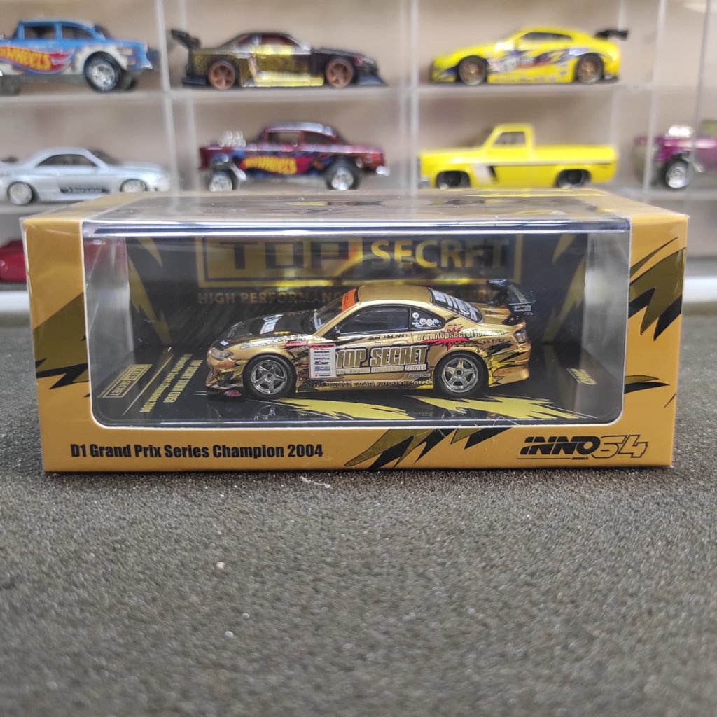 Inno TOP SECRET Silvia (S15) Gold D1 Grand Prix Series Champion 2004