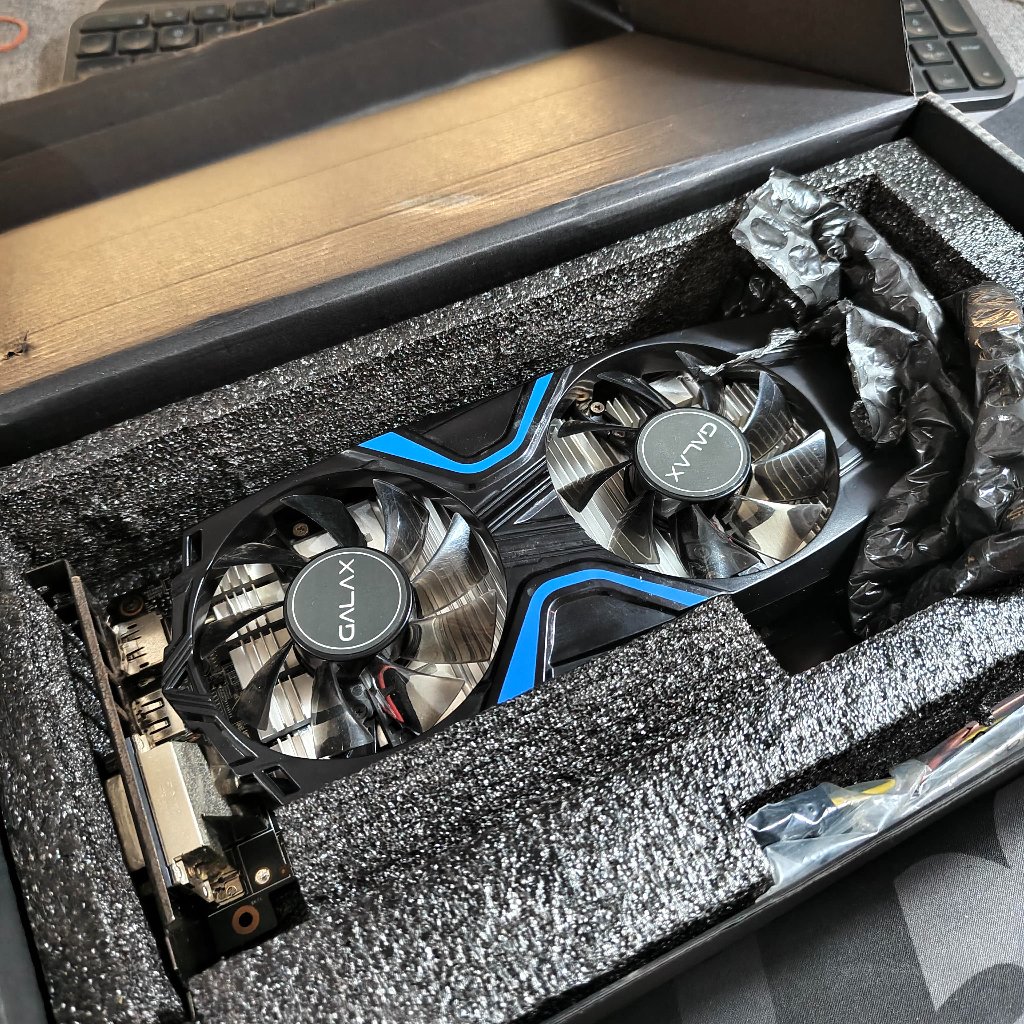 VGA GPU Galax 1050 Ti 4 GB GDDR5 Second Oke
