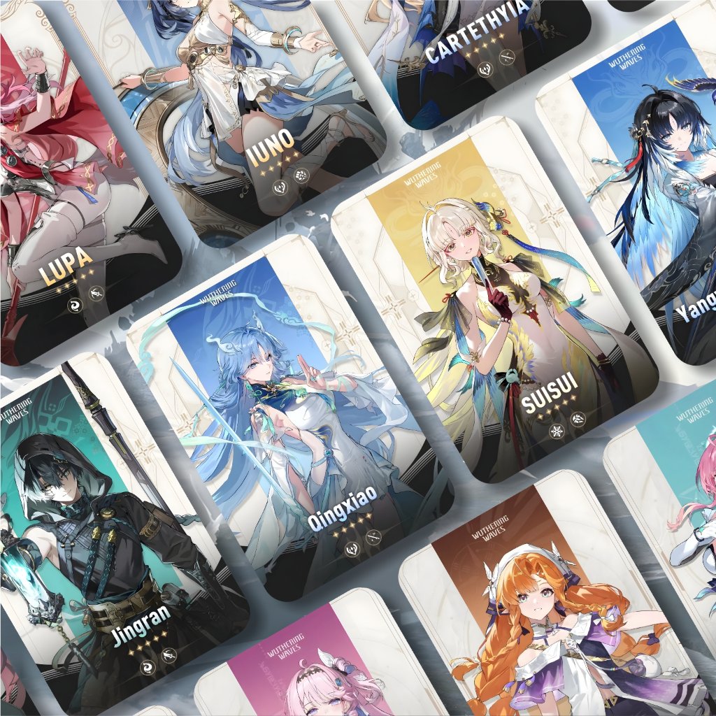 Koleksi Photocard Anime Game Wuthering Waves A - WuWa PC