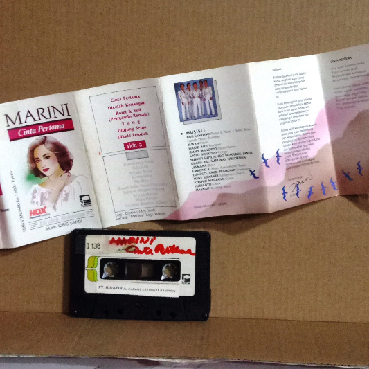 MARINI - CINTA PERTAMA - Kaset