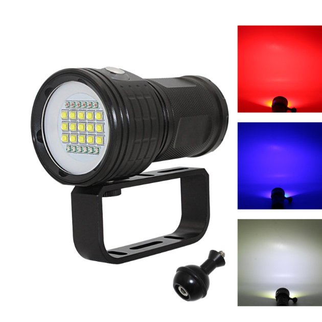 Best seller Xhp70 Xhp90 Led Diving Flashlight Photography Video Light Underwater
