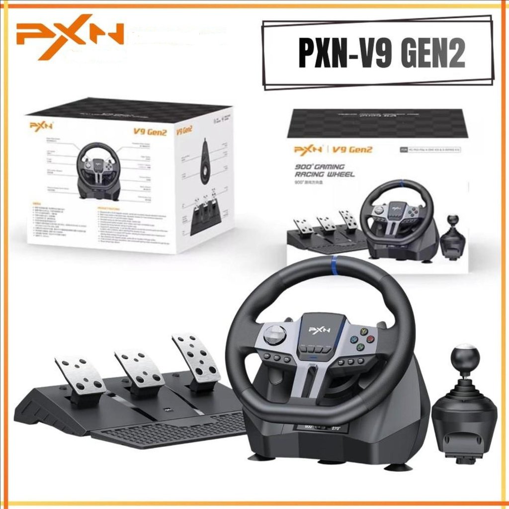 PXN V9 GEN2 Racing Steering Wheel
