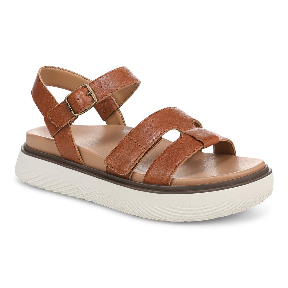 Vionic Solana Tan Sandal Wanita