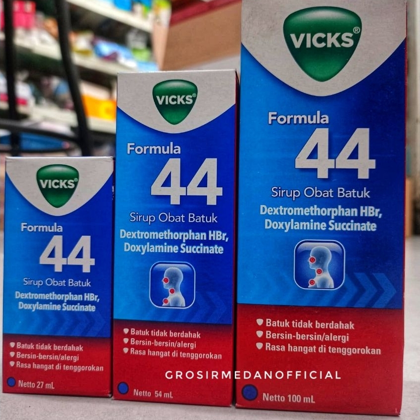 VICKS FORMULA 44 SIRUP BATUK KERING TIDAK BERDAHAK