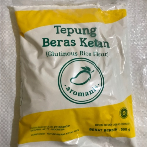 Tepung ketan Aromanis , tepung ketan 500gr pasar anyar bogor