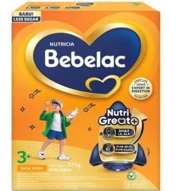 bebelac 3+ vanila/bebelac 3+ madu 775g