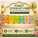 Kitab UMMI Belajar Mudah Membaca Al Qur'an Metode Ummi 1 set Jilid 1 Sampai 6