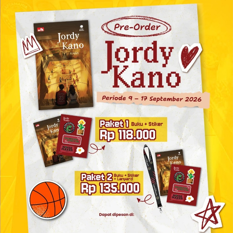 [PO] NOVEL JORDY KANO + BONUS - Kaina - Elex