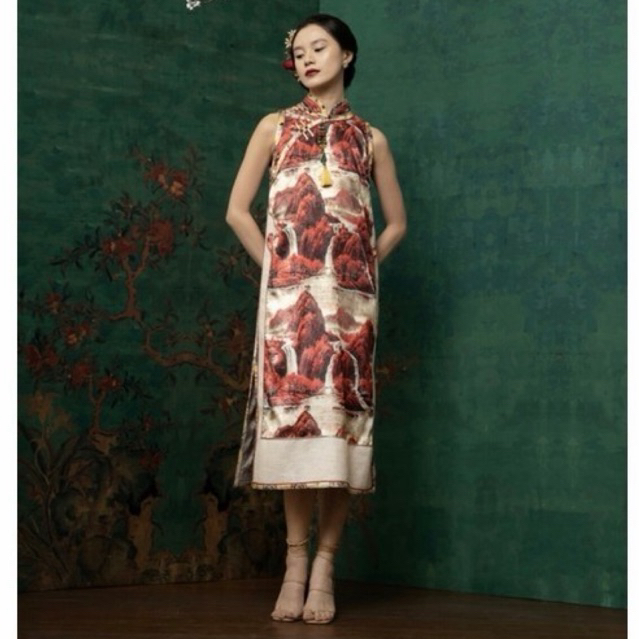 Preloved CIEL LUNAR Collection chongsam dress qipao Size S