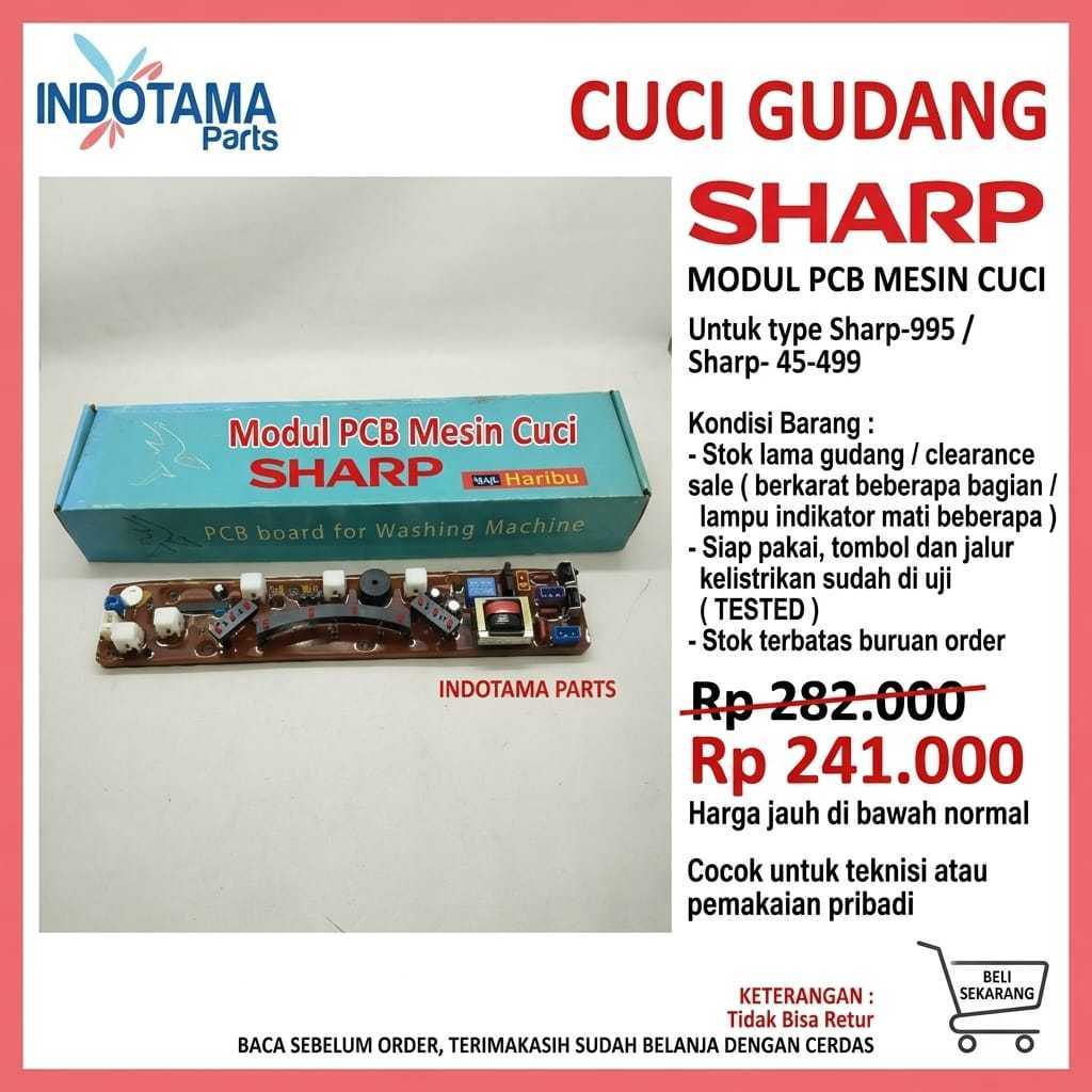 Cuci gudang modul pcb sharp 995 / sharp 45-995 W-335
