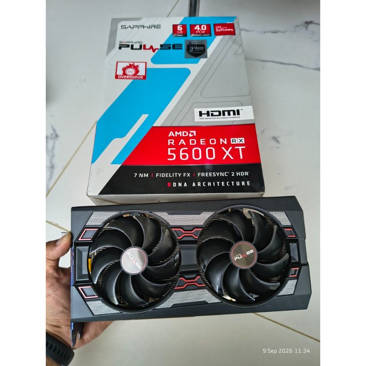 SAPPHIRE PULSE Radeon RX 5600XT 6GB 192Bit DDR6 1x8 PinPower