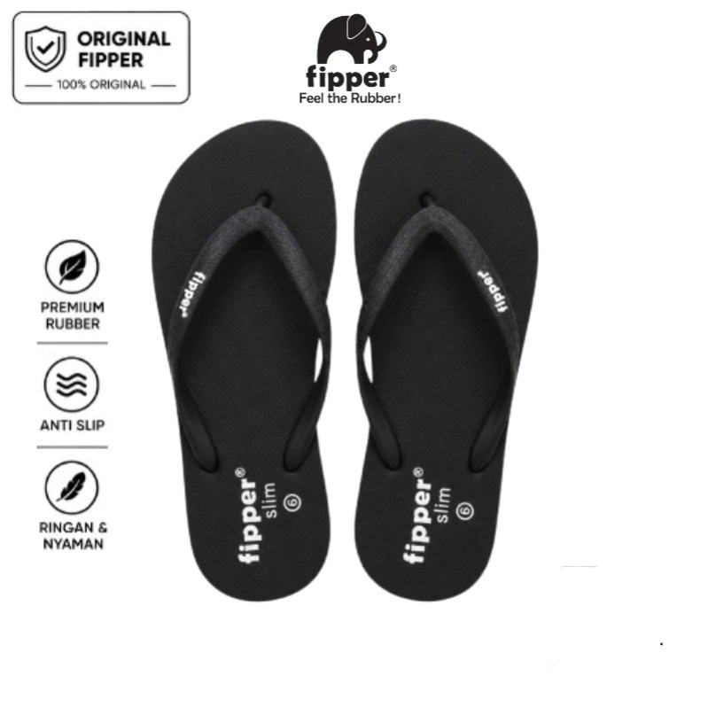 Fipper - Slim Black / Black