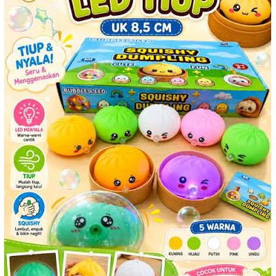 FT Mainan Squishy dumpling Pencet Lucu Mainan Pencet Penghilang Stress