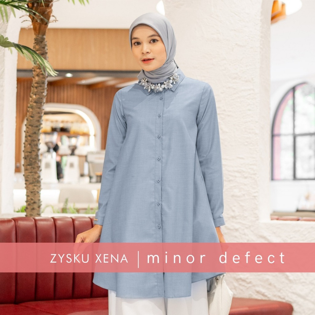Zysku Xena | Minor Defect | Aubrey Shirt | Kemeja Kantor Formal Wanita