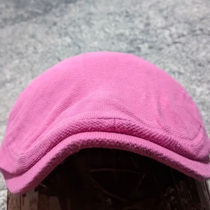Topi Pet Kodok Flat Cap Bean Pole Original Pink - Kode BJ4A8B302X