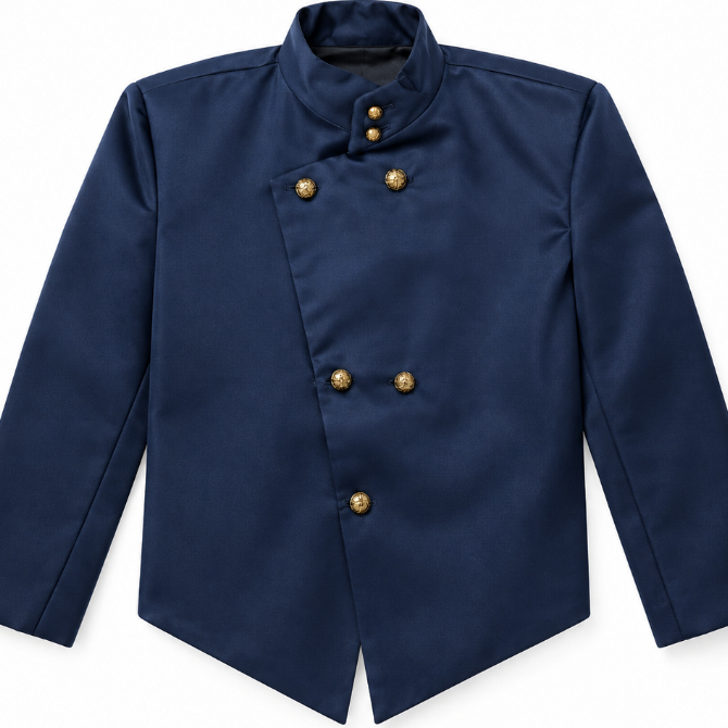 Beskap Baby Navy / Beskap Bayi Warna Navy / Baju Adat Jawa Bayi