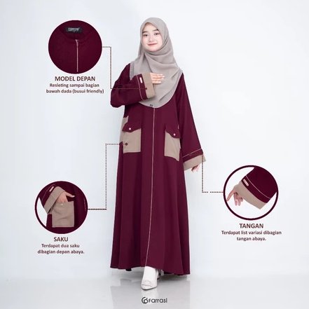 Farrasi Abaya Halimah | Abaya Premium