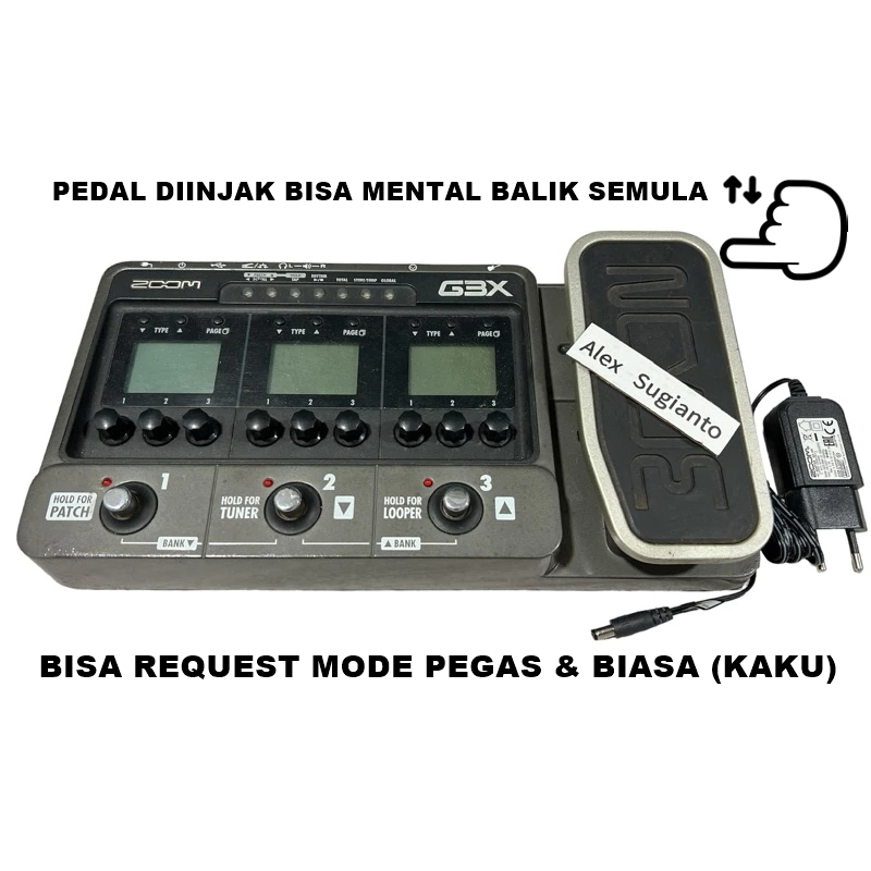[BEKAS] ZOOM G3X G3 X G 3 X 23/08/2024
