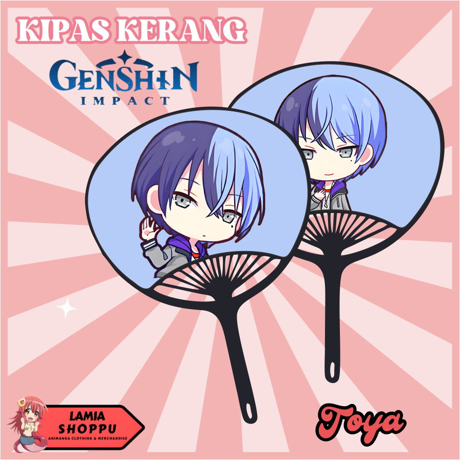 SHELLFAN MERCH AOYAGI TOYA KIPAS KERANG PROSEKA