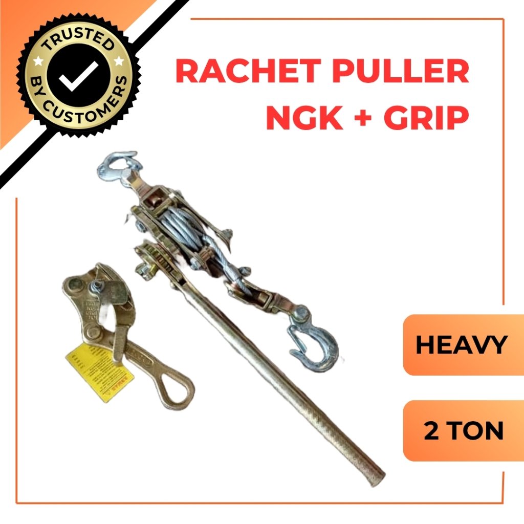 Rachet Puller 2 Ton + Grip 2 Ton