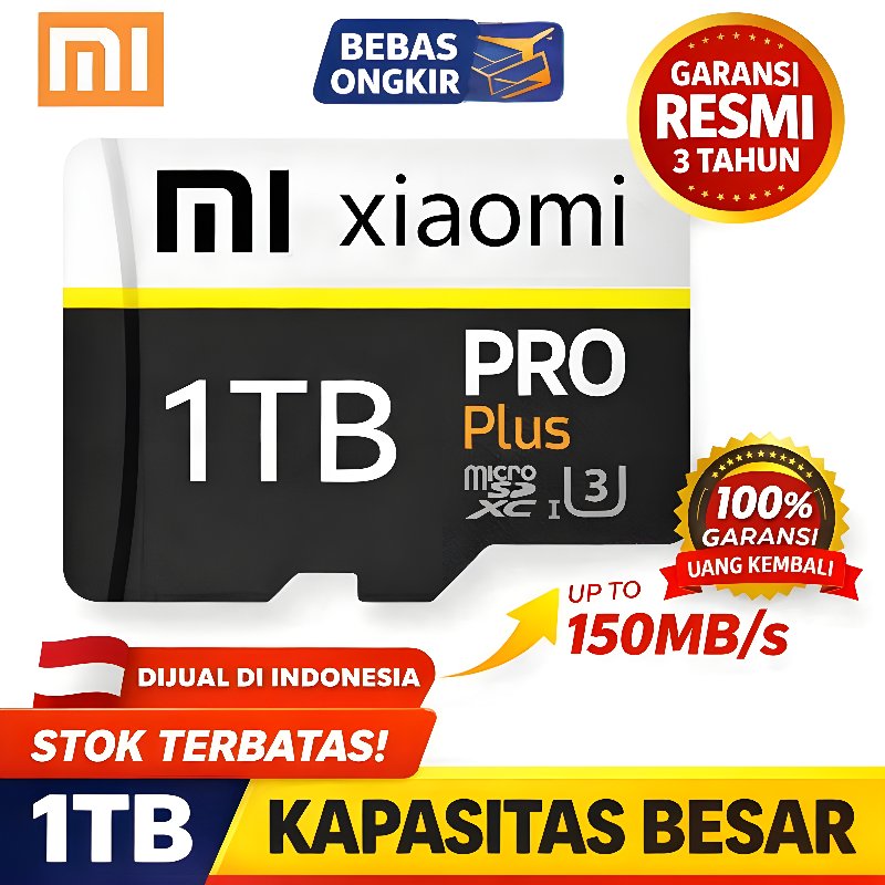 Xiaomi Memory Card 2TB 1TB 512GB 256GB 128GB Class10 SD card High speed U1 Card for hp Car Devices D
