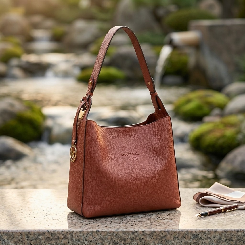 Locamode Hobo Bag 004 Tas Kulit Wanita Elegan - Original
