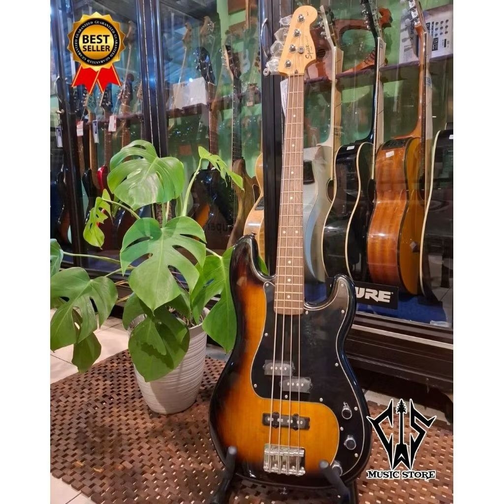 Bass Squier Affinity Series Precision Bass PJ oleh Fender 3-Tone