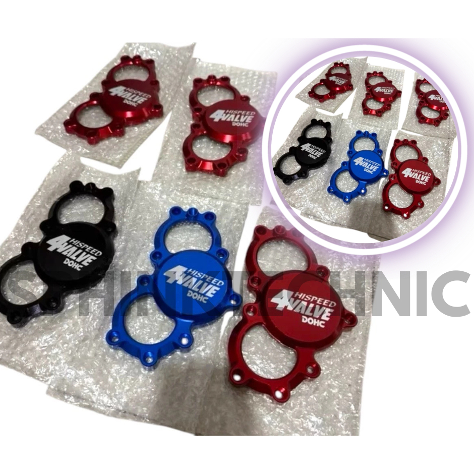 Cover Kaca Cnc Head Mio 4 Klep DOHC HISPEED HiSpeed Thailand Original