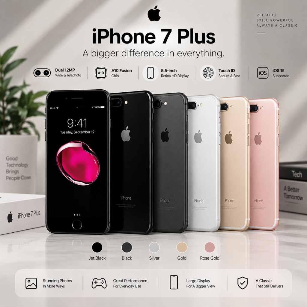 IPHONE 7 PLUS SECOND BERKUALITAS
