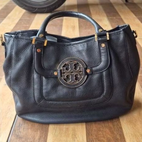 Tory Burch Amanda Tote Black Preloved