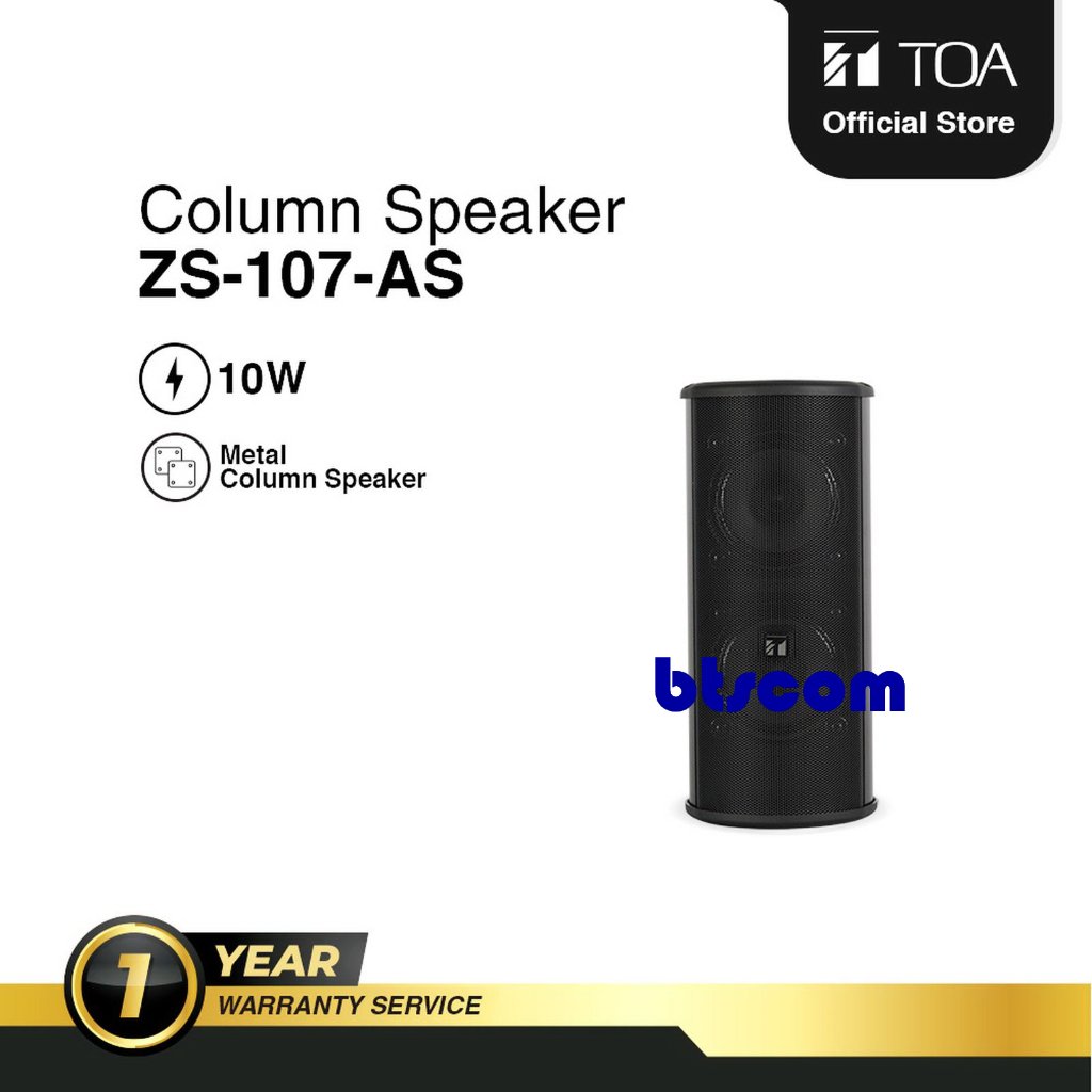 Speaker Column Toa ZS107 AS/TOA ZS107 AS Speaker Column Toa Zs 107 As