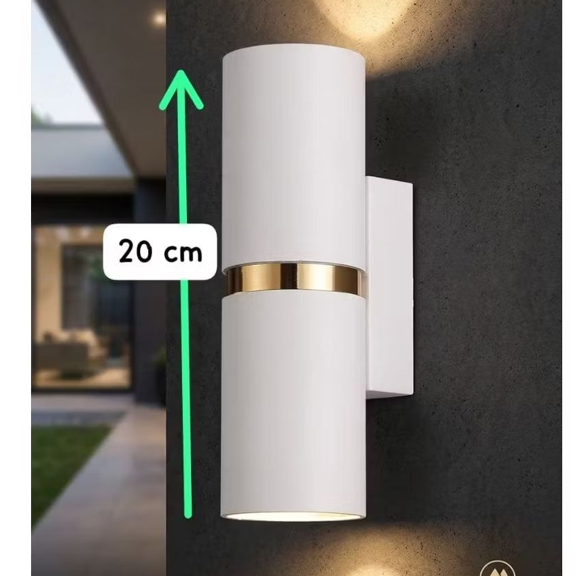 lampu dinding minimalis / lampu backdrop tv mewah