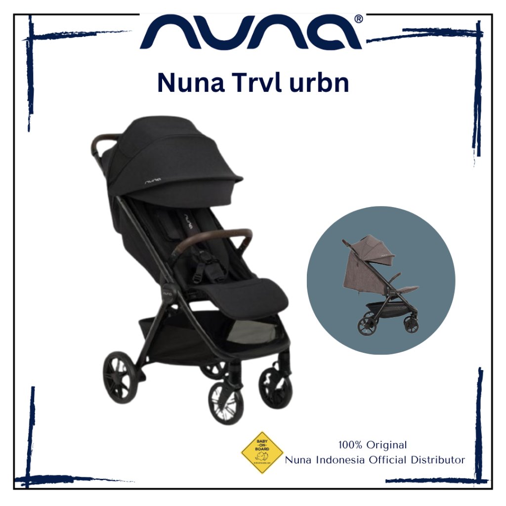 Nuna Trvl Urbn Stroller | Kereta Dorong | Stroller Trvl