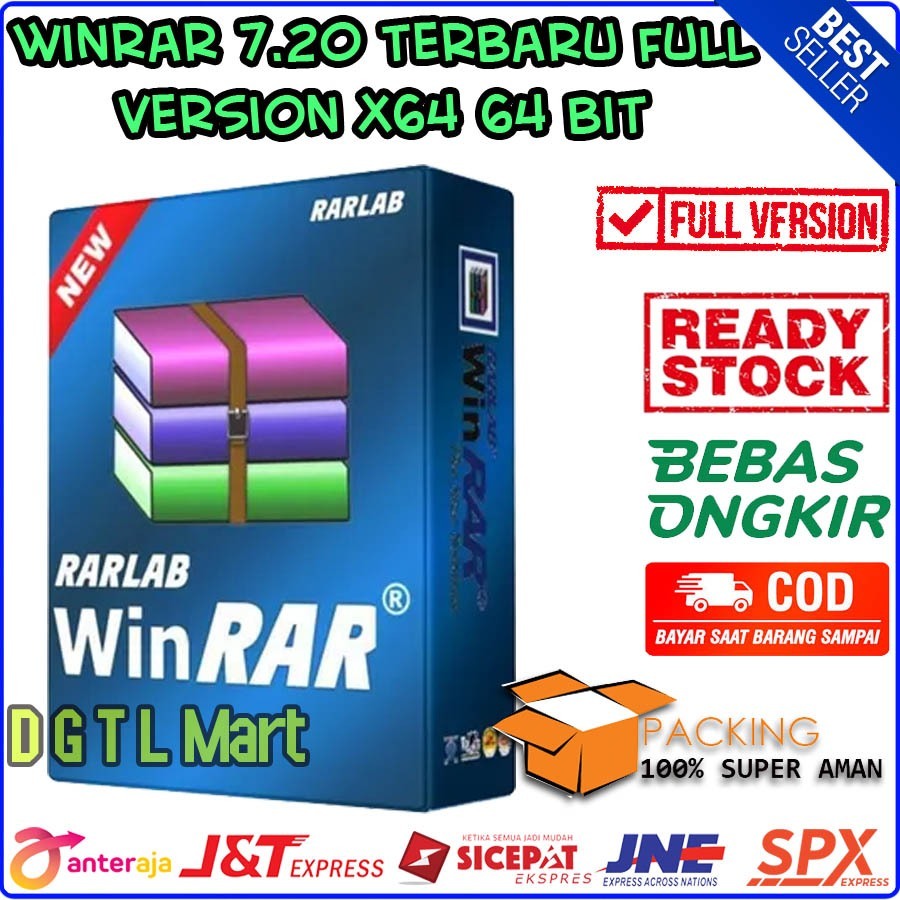WinRar Win Rar 7.20 Full Version x64 64 Bit