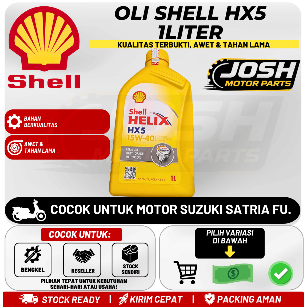 OLI SHELL HX5 1LITER 1PCS