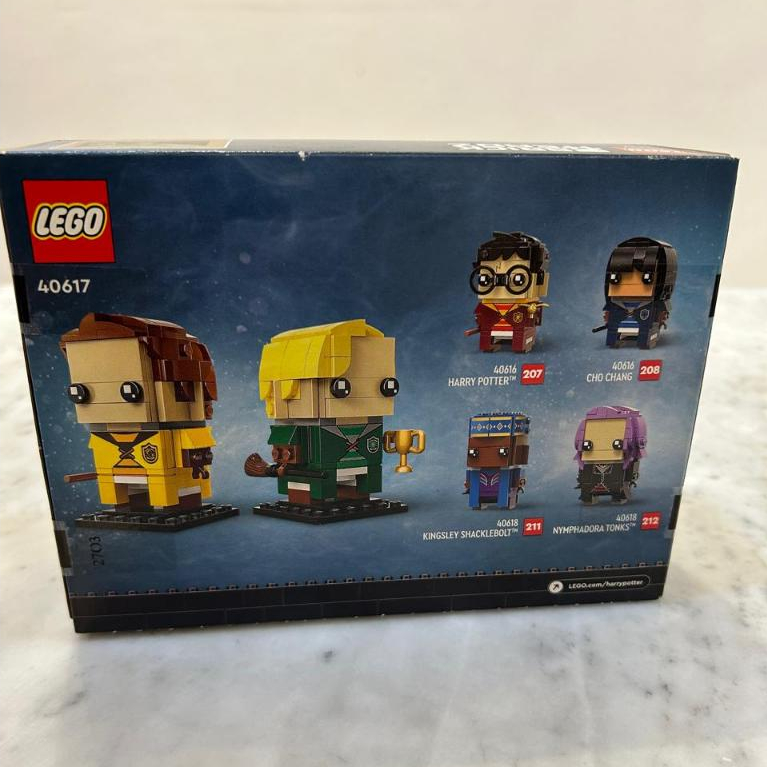 Lego Brickheadz 40617 Draco Malfoy & Cedric Diggory - Lego Harry Potter 40617