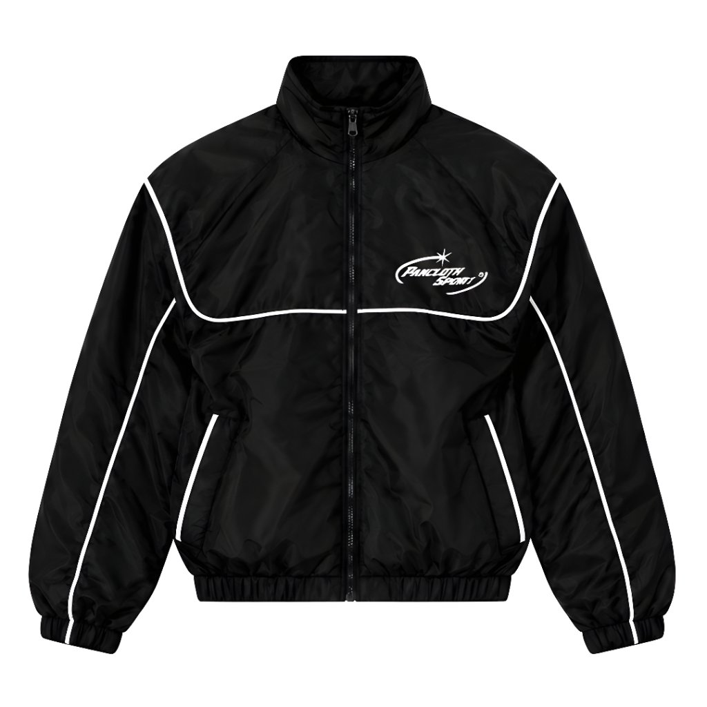 Pancloth Sport Tracksuit List Reflective / Jacket Reflective / Jaket Black List Reflective