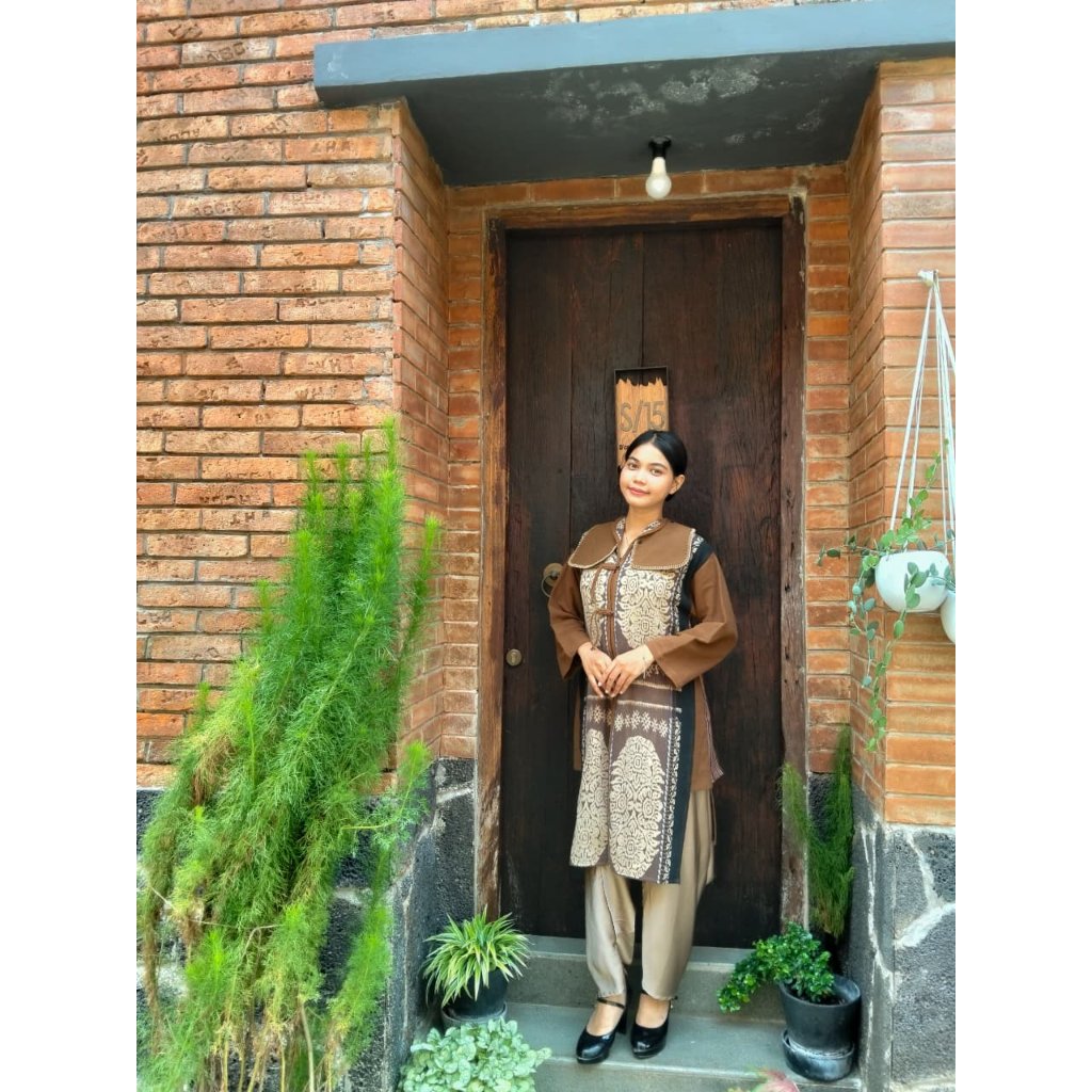Emmy Thee || Semula Jadi Top Look 5 ( Tenun Sabu Lawasan )