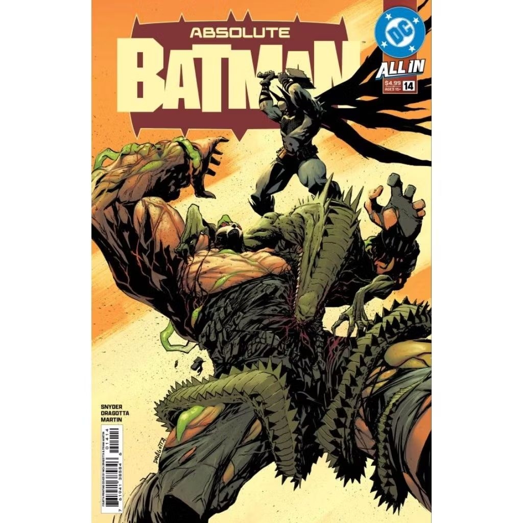 Absolute Batman #14 4th Printing