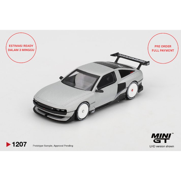 Mini GT 1207 Hyundai Concept N Vision 74 (VP2)
