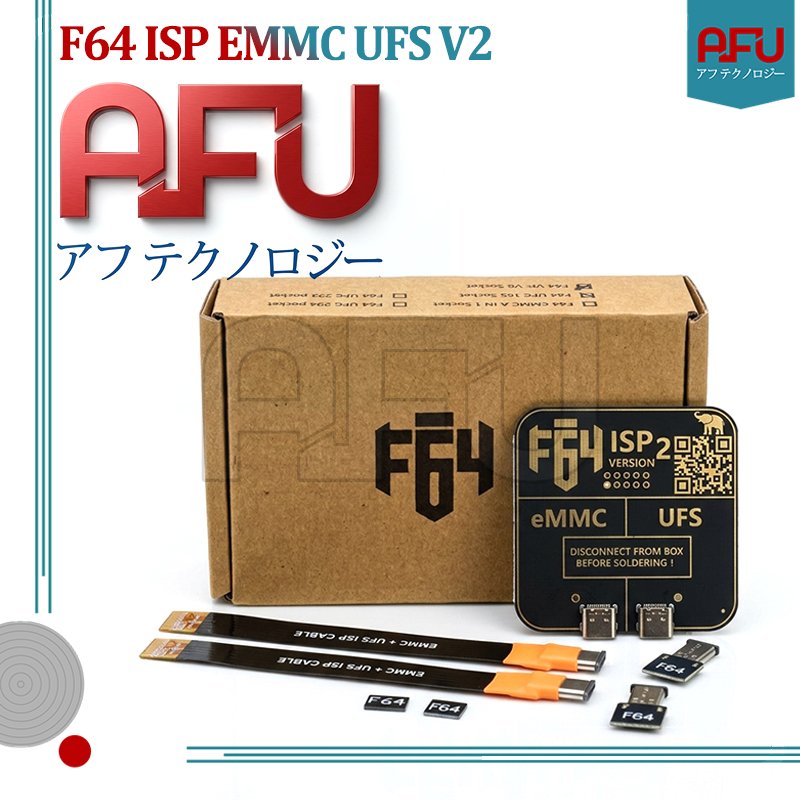 F64 Socket ISP EMMC UFS Versi 2 / Socket ISP F64 Emmc Ufs V2